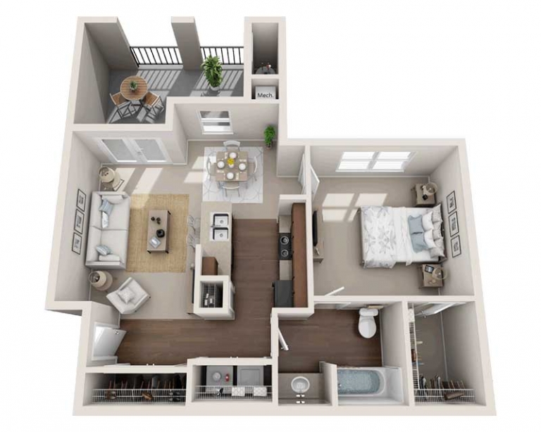 Apartments For Rent In Houston - Floor Plans & Rates