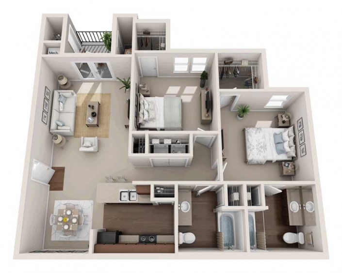 Apartments For Rent In Houston - Floor Plans & Rates